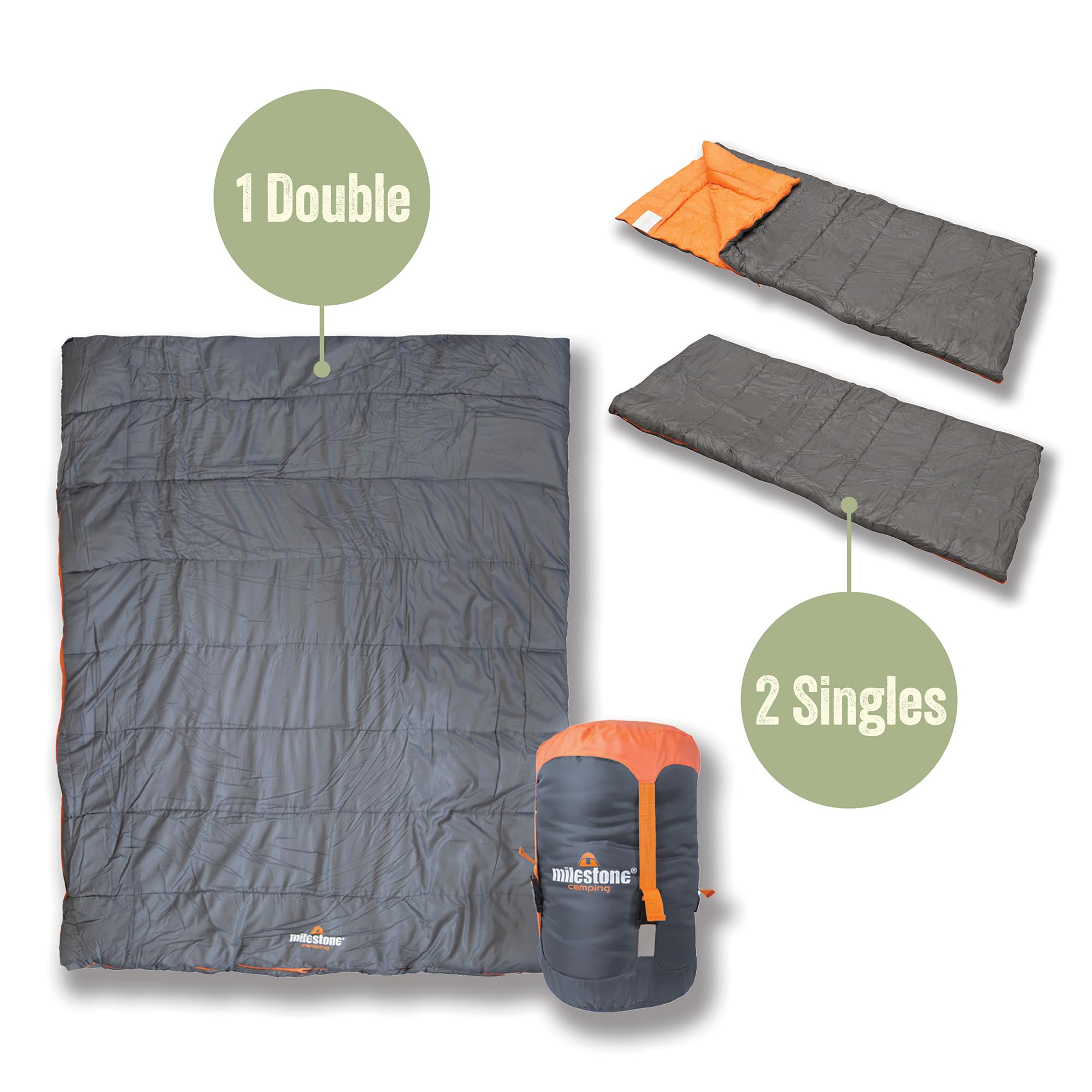 Milestone Envelope Sac de Couchage Mixte