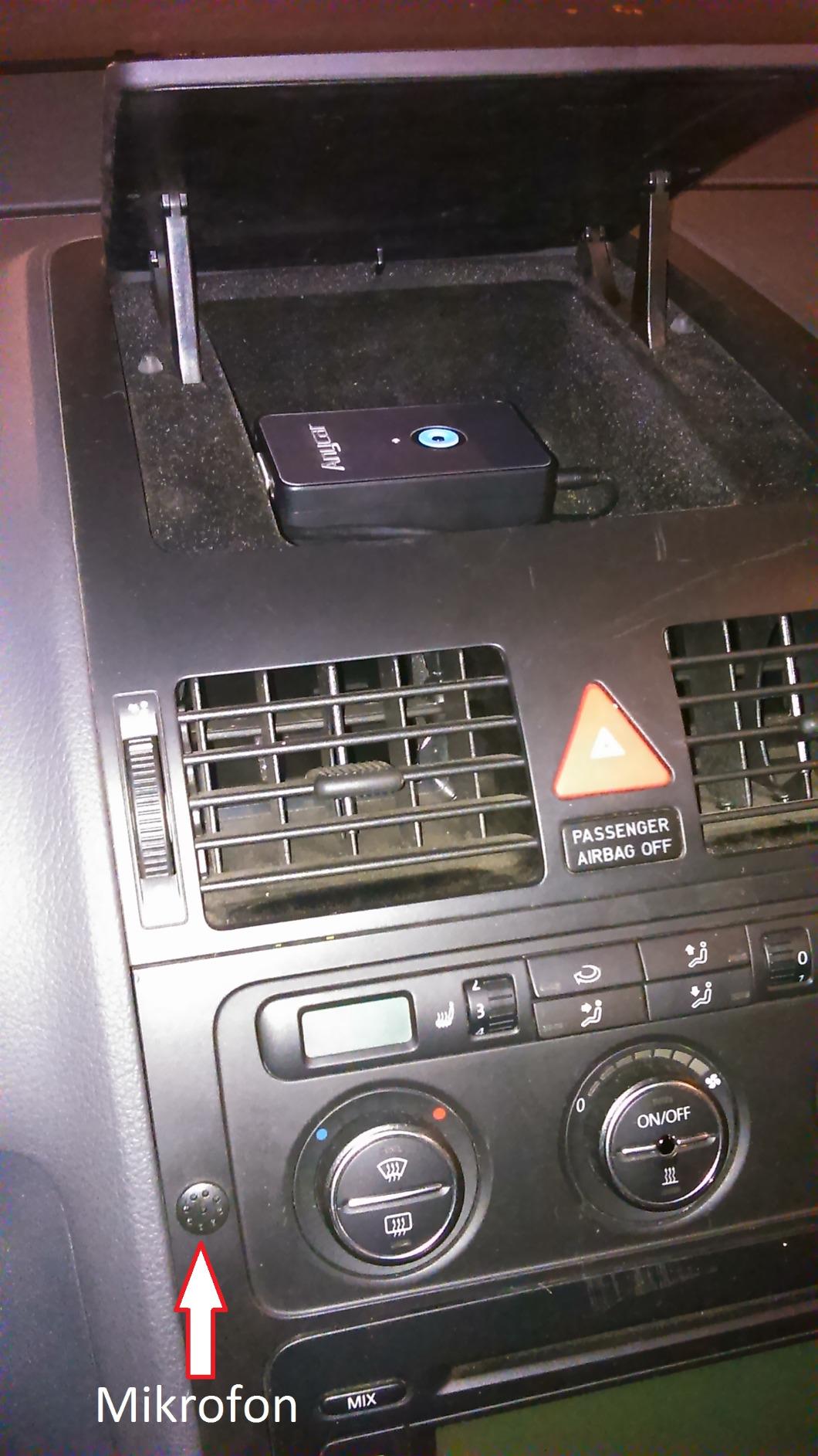 AnyCar USB SD AUX MP3 Adapter und Bluetooth Freisprechanlage für VW