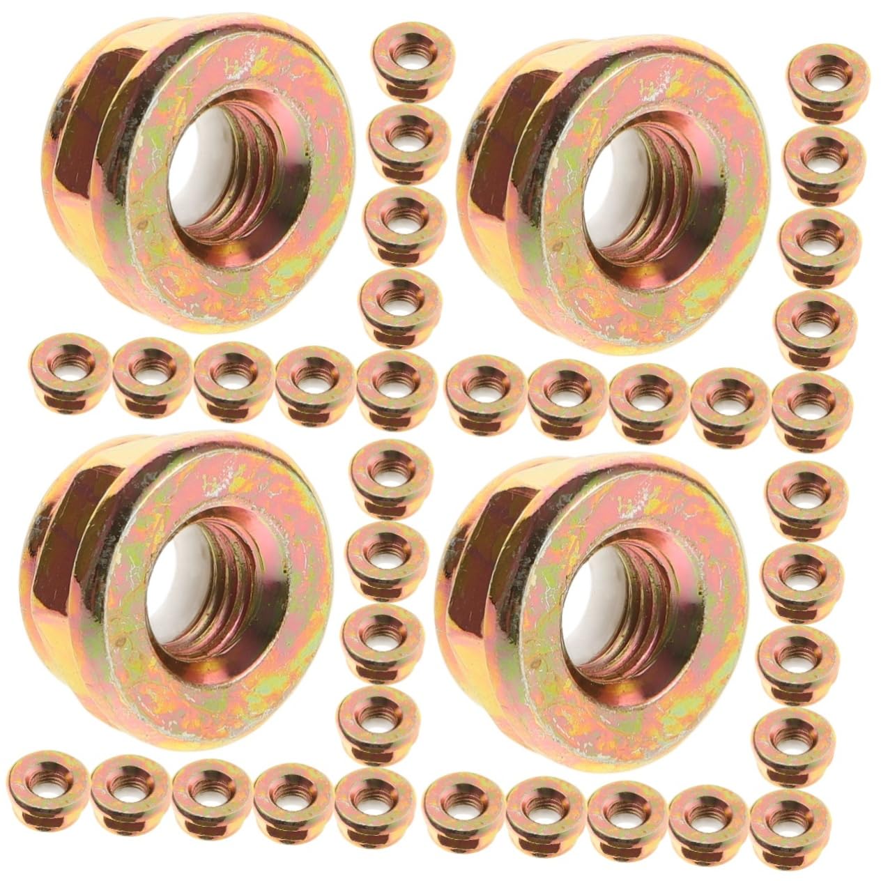 Happyyami 40piezas Tuerca De Espindle para Cortacésped Tuerca De Fijación para Cuchilla De Desbrozadora Repuesto De Accesorios para Cortacésped y Desbrozadora