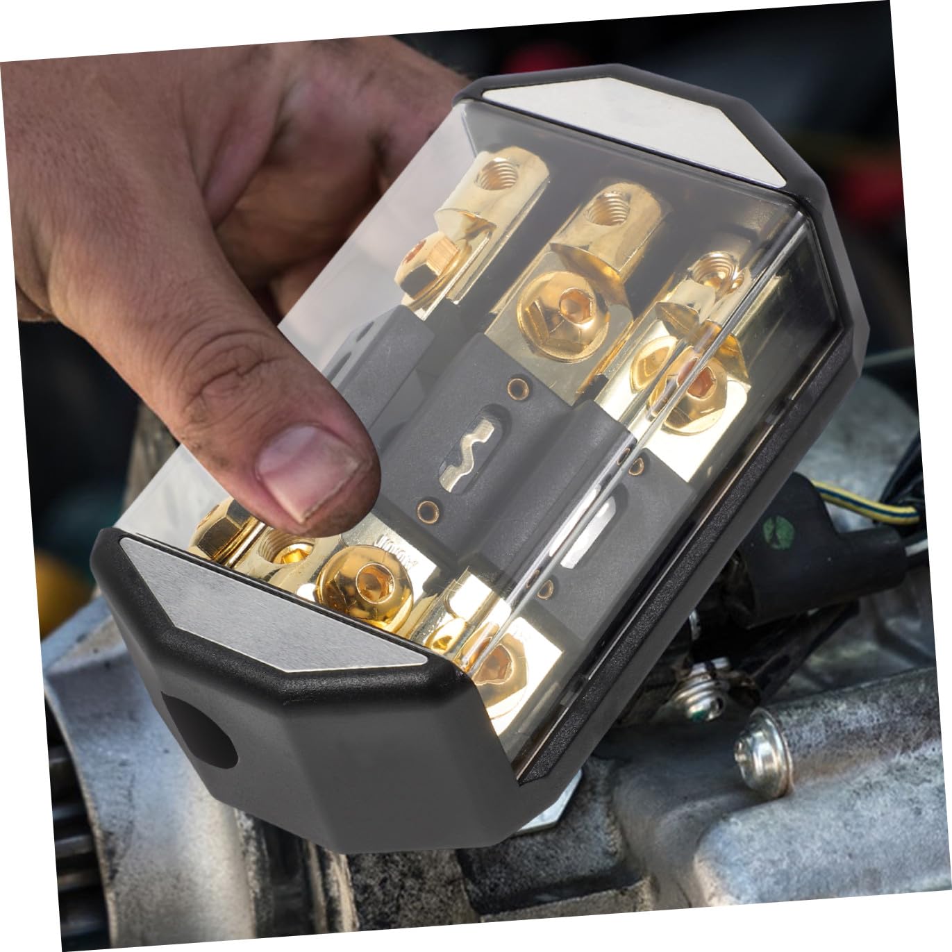 Portafusibile per Amplificatore Auto Vie Portafusibili per Dispositivo Audio Compatibile Vari Modelli di Auto