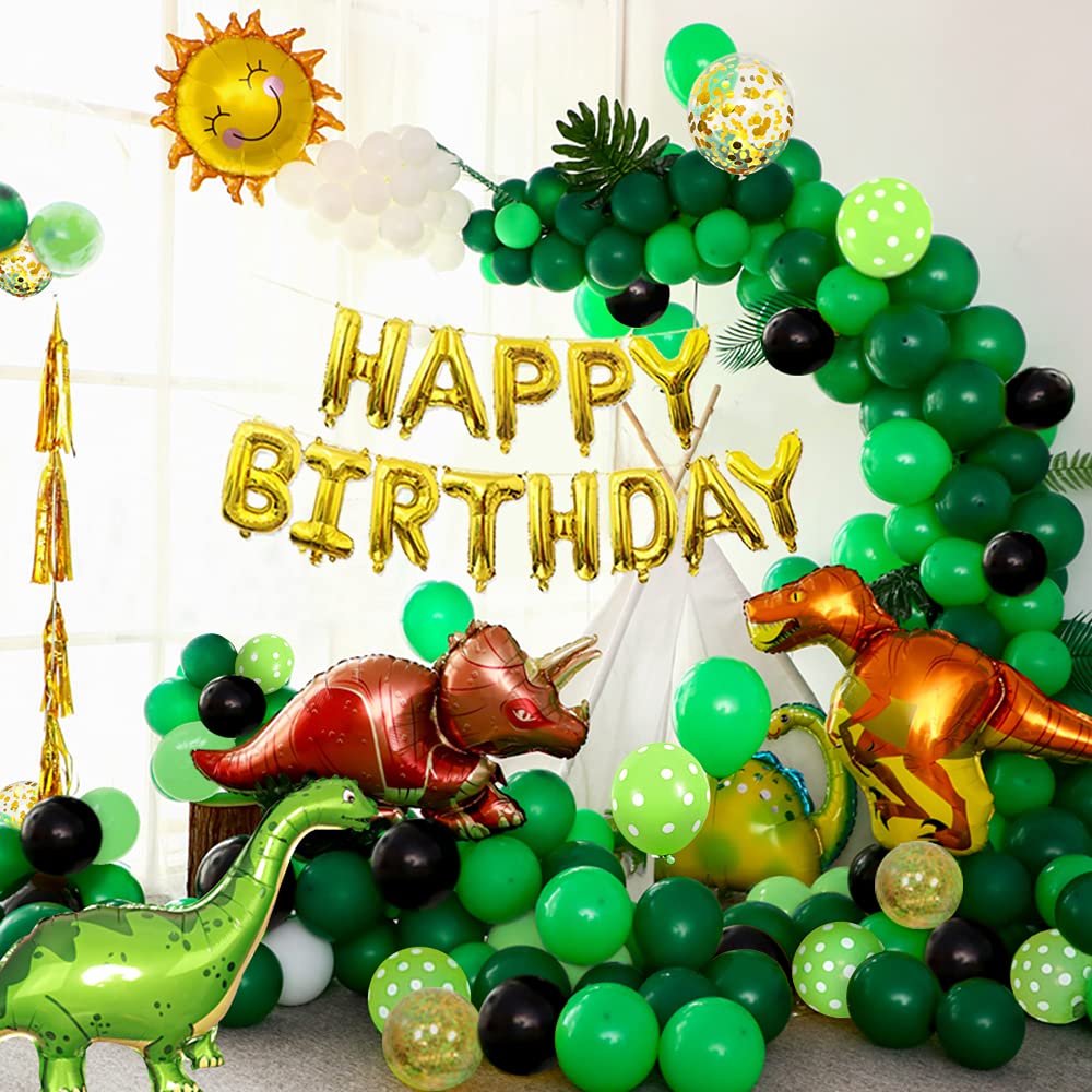 Buy Dinosaur Birthday Party Decorations Balloons, Kid Dinosaur Theme