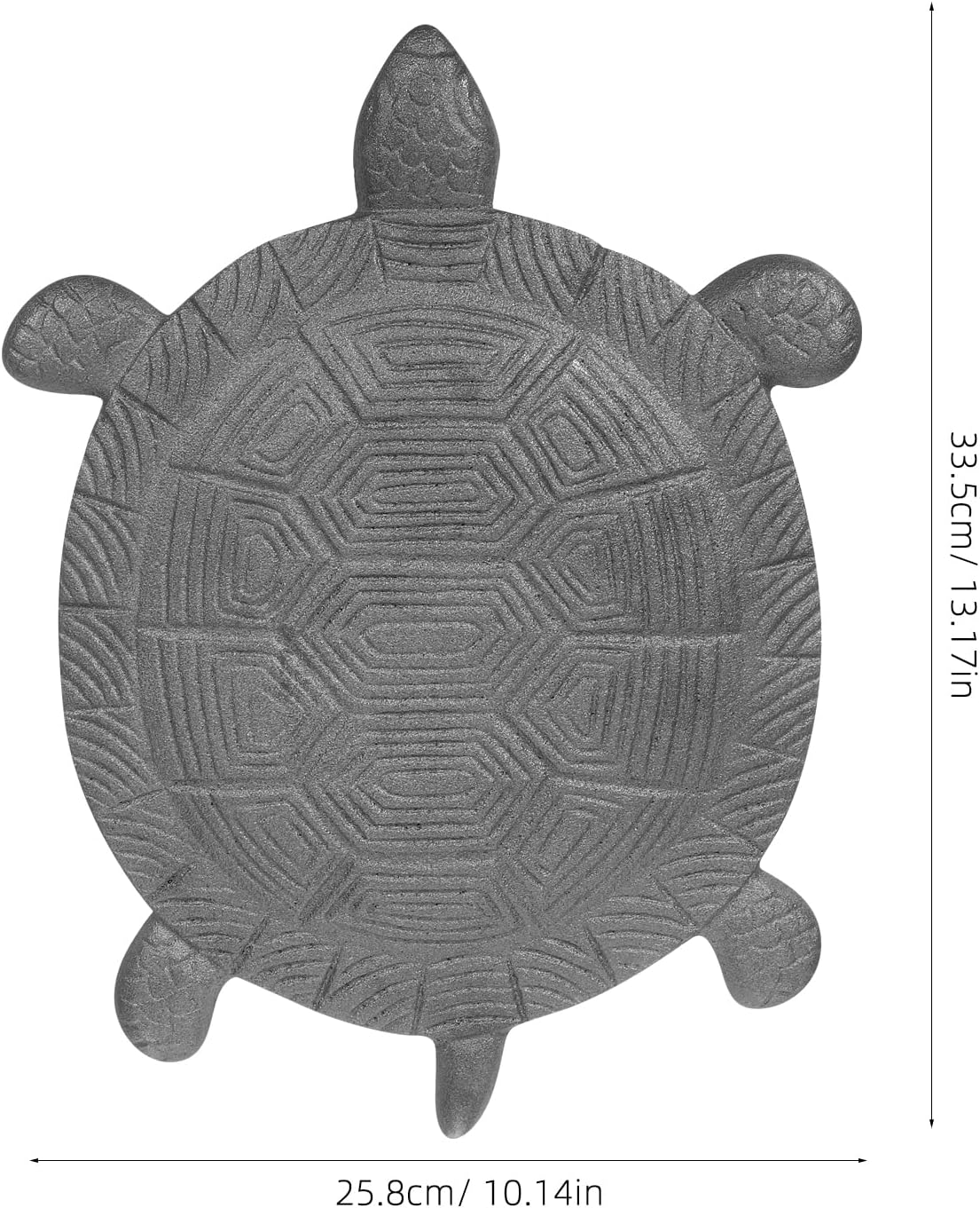 Iron Turtle Stepping Stones: Metal Stepping Mat for Front Door Outdoor Walkway Decorative Statue for Yard Lawn Pathways Landscaping