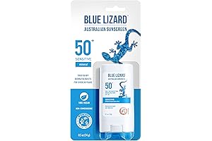Blue Lizard Kids Sensitive Sunscreen Mineralスティック Broad Spectrum SPF 30+