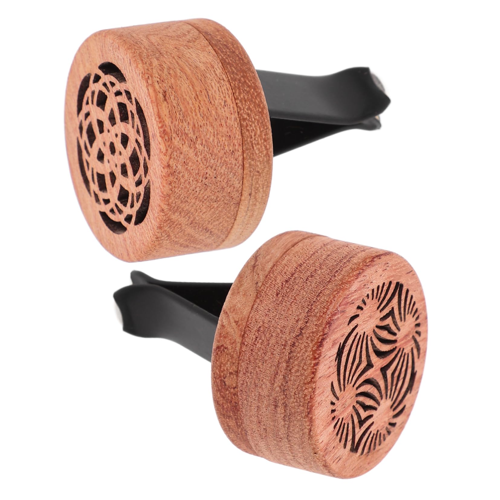 ULTECHNOVO 5sets Auto Vent Clip Holz Material Diffusor Vent Clips Für Luft Reinigung 2 Stücke * 5