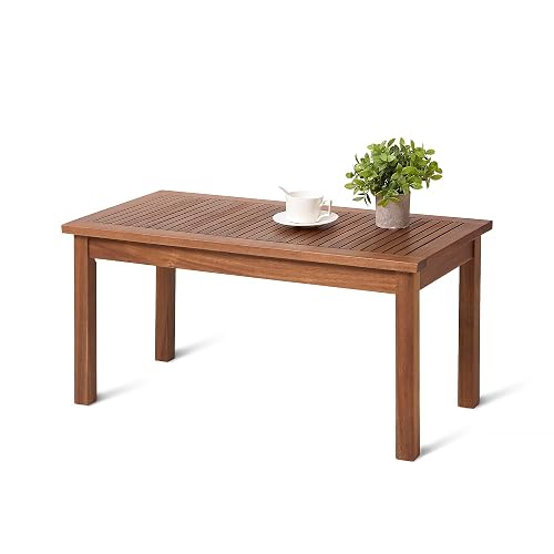 Patio Coffee Table, FSC-Certified Wood, 35"