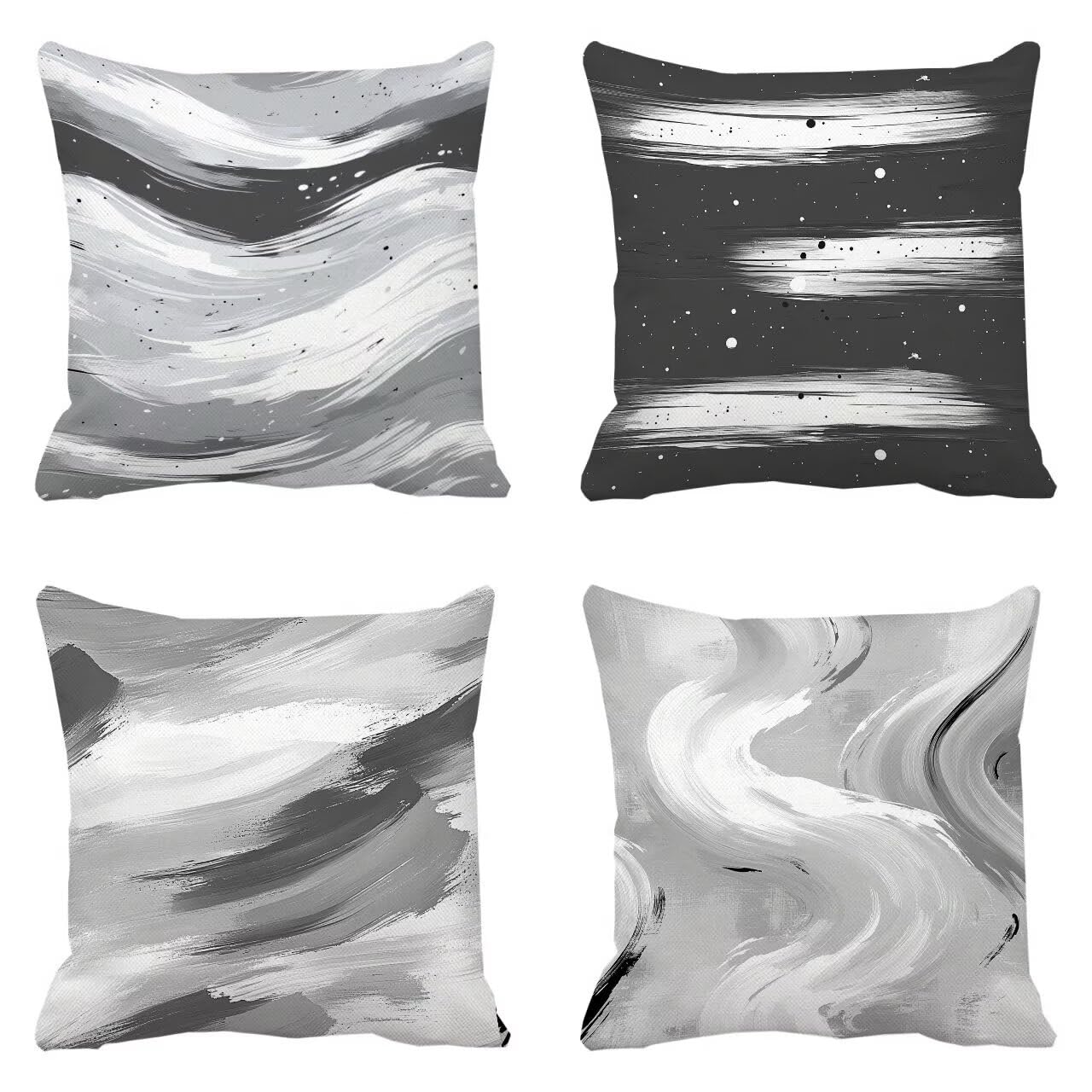 Housse coussin 70 x 70 cm résistant à l'eau pour rénover un canapé de jardin usé