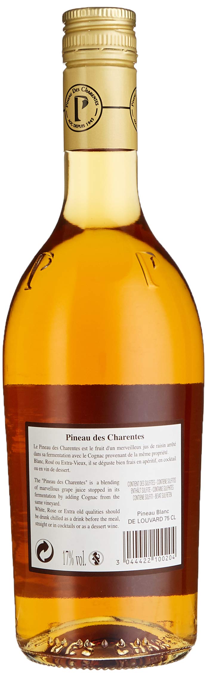 PINEAU des Charentes"de Louvard" 17% 0.75 Liter