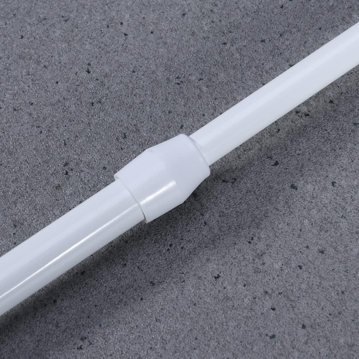 4pcs High Carbon Steel Telescopic Shower Curtain Rod Tension Rod for Bathroom No Drill Installation Extendable Easy to Use