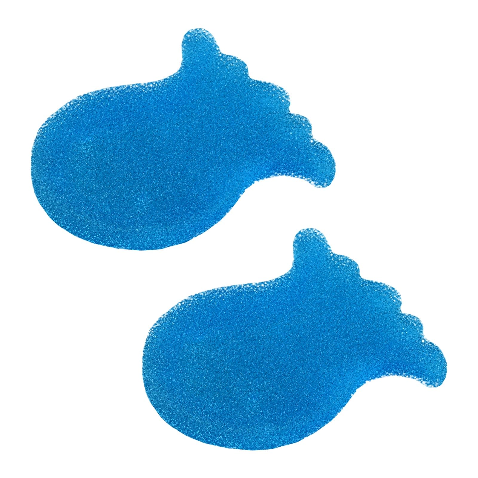 M METERXITY 20-Pack Hot Tub Scum Absorber, 12.5x11.3 Cm/4.9x4.4 Inch Sponge Octopus Pattern Scum Balls for Spa, Bathtub and Swimming Pool to Soak Up Oils Bathtub Accessories [Blue]
