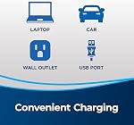 Bissell Hand Vacuum - AeroSlim Cordless Hand Vacuum - USB Chargeable with 2-in-1 Crevice and Dusting Tool - Washable Filter, Titanium, 2986D