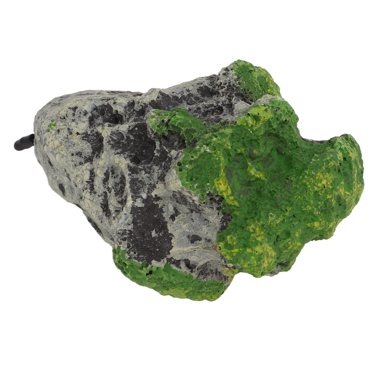 Fish Tank Floating Moss Rocks Resin Simulation Aquarium Decoration Artificial Floating Stone for Aquatic Plant Landscaping Synthetic Resin Plastic Material 9.2 x 6cm