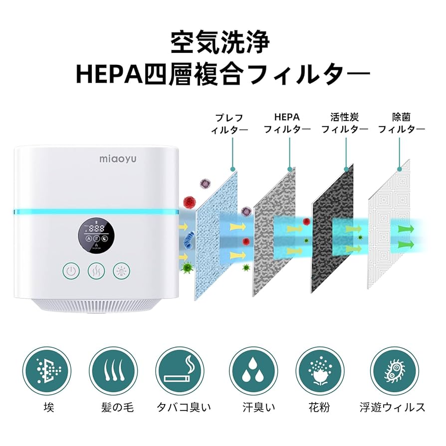 まじクマさん専用！未使用 コロナ 美容、空気清浄、加湿 リフレプロ シャープ SHARP 加湿空気清浄機 プラズマクラスターNEXT 空気