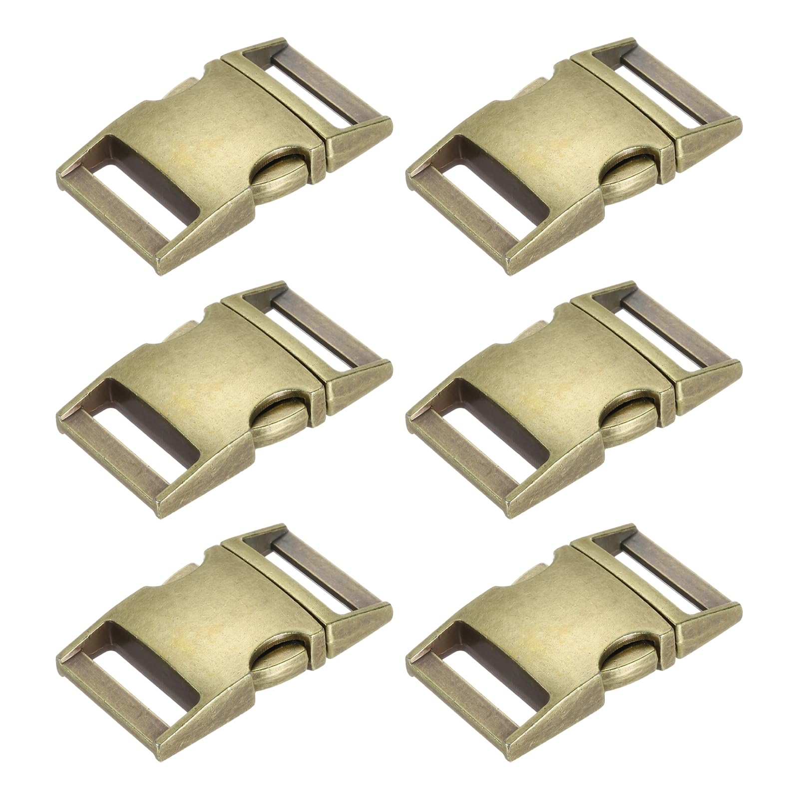 Boucles à libération rapide 25 mm PATIKIL en métal pour collier de chien et sangle