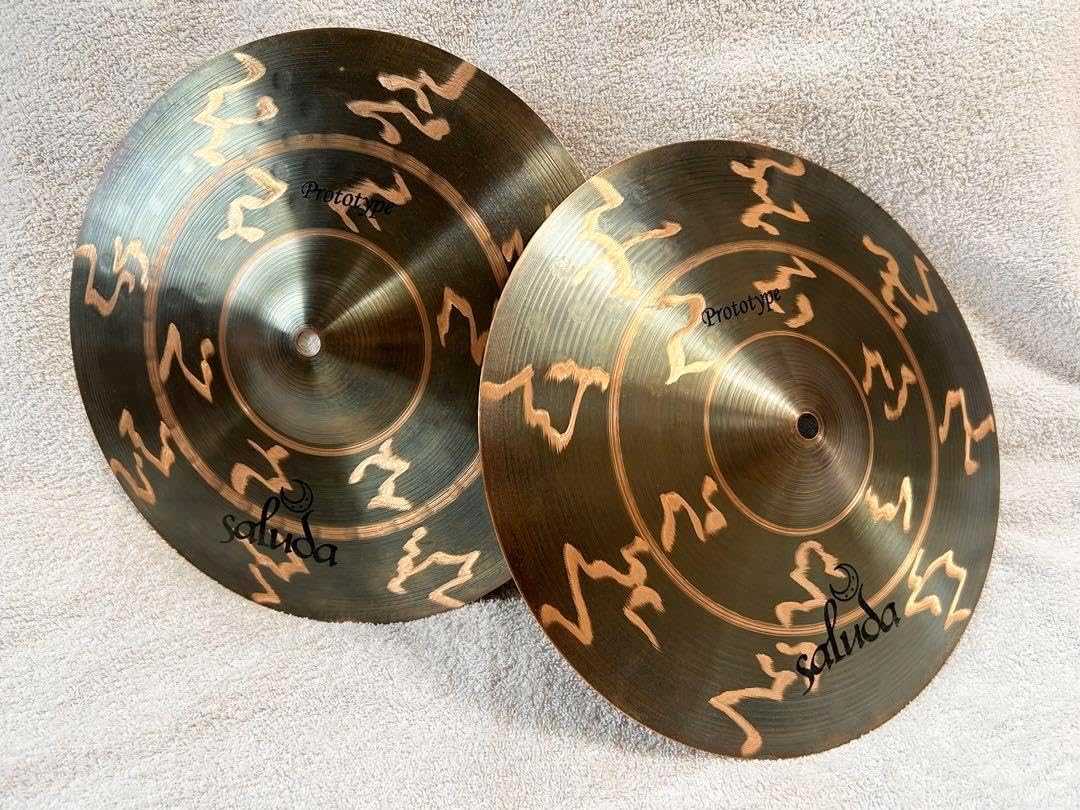 saluda プロトタイプT4 TESLA 13"ハイハット