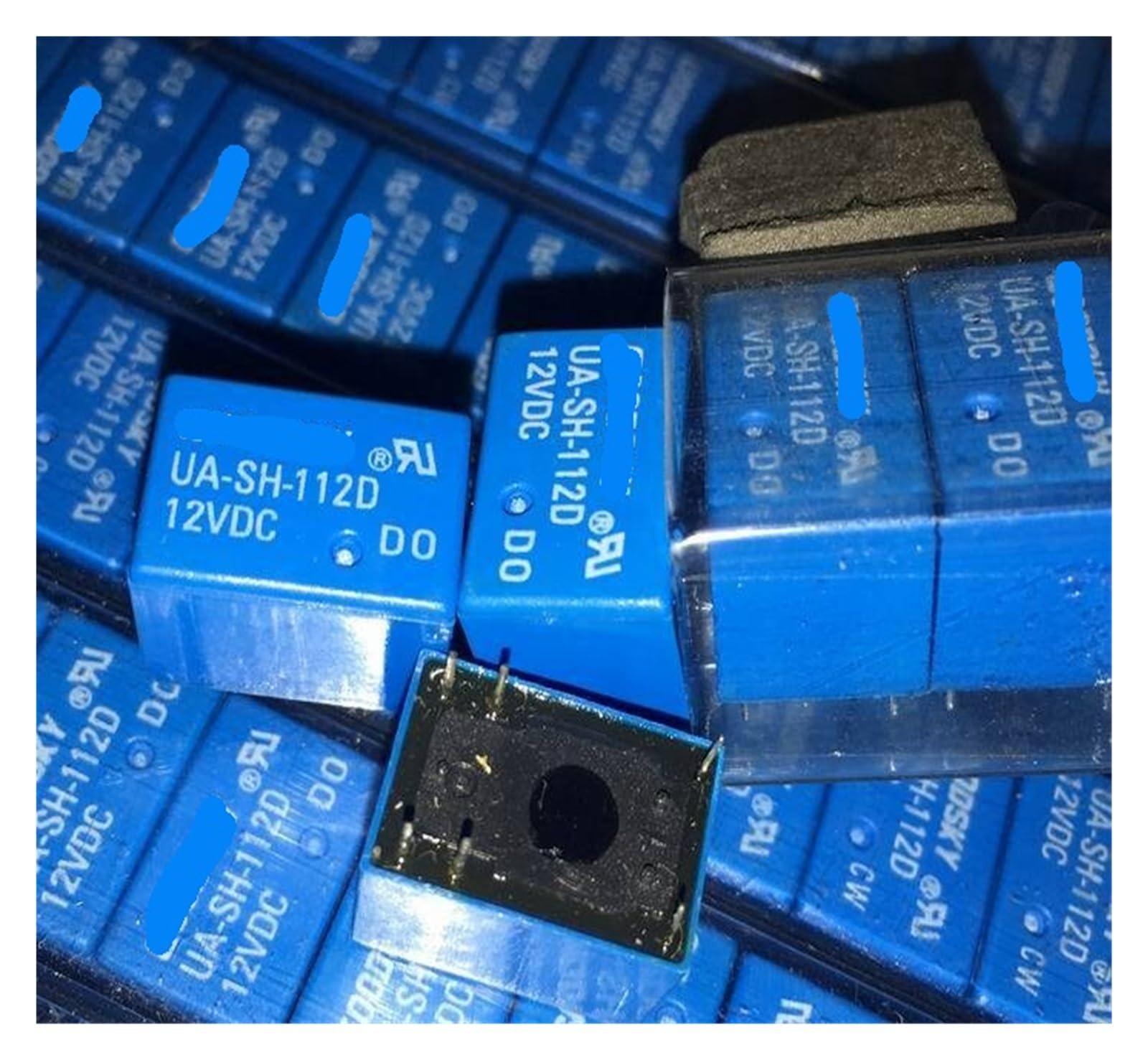 Relais UA-SH-112D 12V 4100 commutateur électronique 6 broches pour PCB