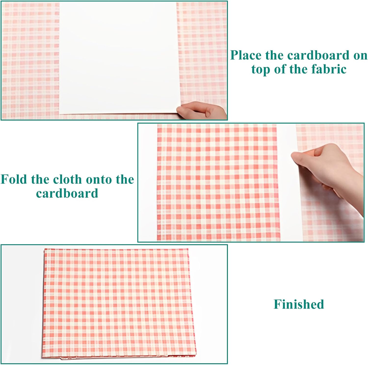 LDHHYH 200 Pack 7.5 x 10.5 Inch Fabric Organizer Boards, Comic Book Boards for Fabric Storage, Thickened Fabric Backing Boards Poster Board for Folding and Storing Cloth Straight