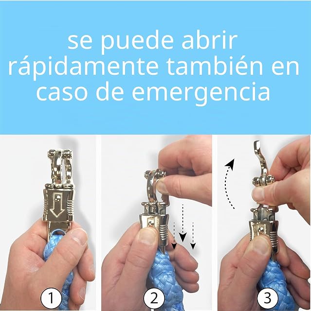 Foto 2 de 7 de Cuerda de guía con Gancho de pánico, para Caballos, Ponis, shetty, Burro, en Muchos diseños Elegantes