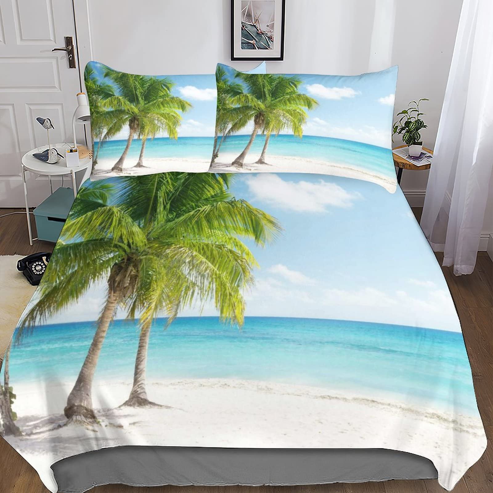 Housse de couette 3D Hawaii pour transformer votre chambre en cocon estival