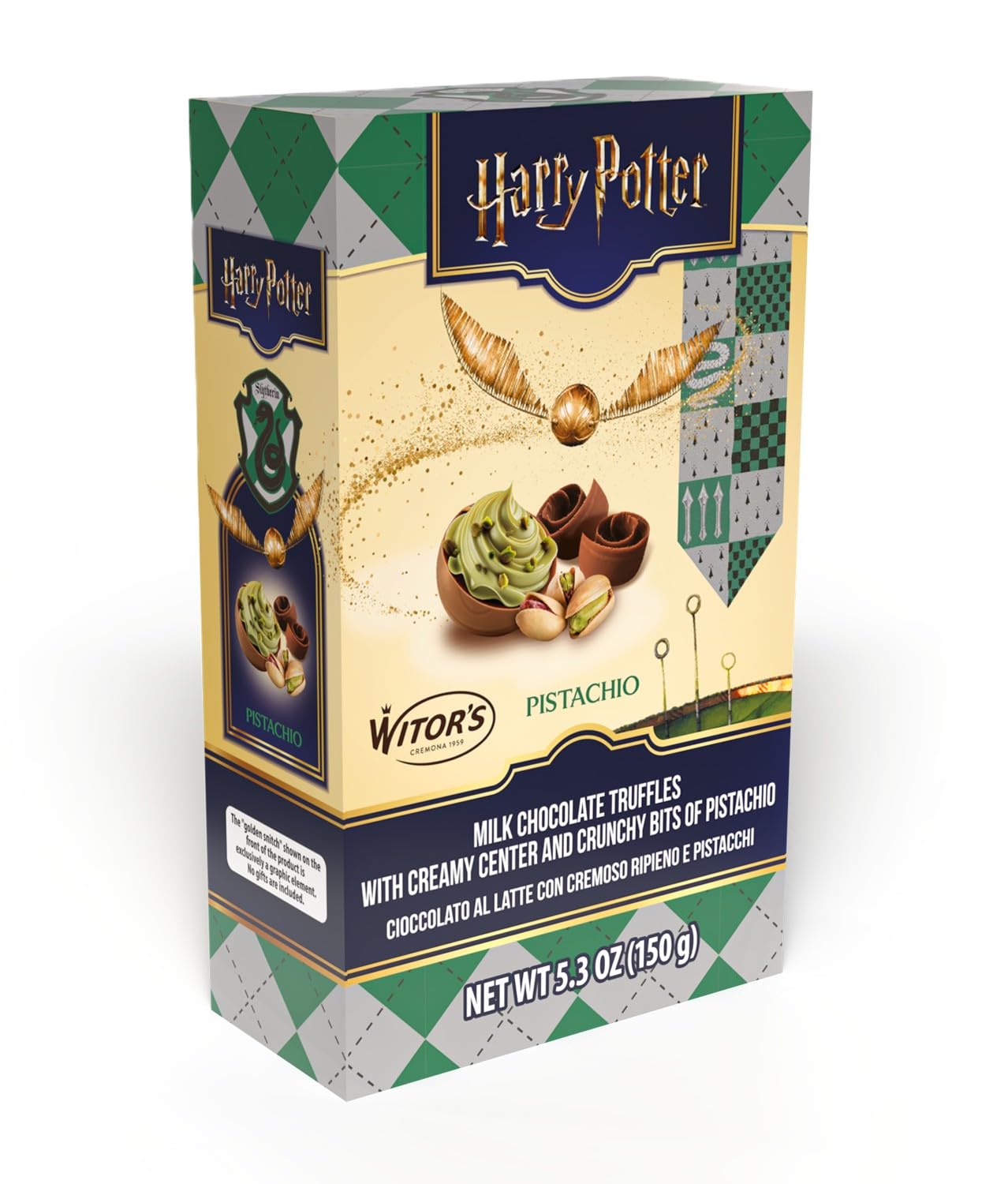 Harry Potter Milk Chocolate Pistachio Truffles Box 150g