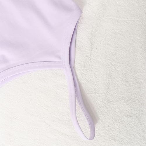 Toddler Kids Tank Tops Little Girls Spaghetti Strap Cotton Sleeveless Basic Cami Tee Teen Sports Dance Summer Casual Clothes(Grey,18-24 Months)