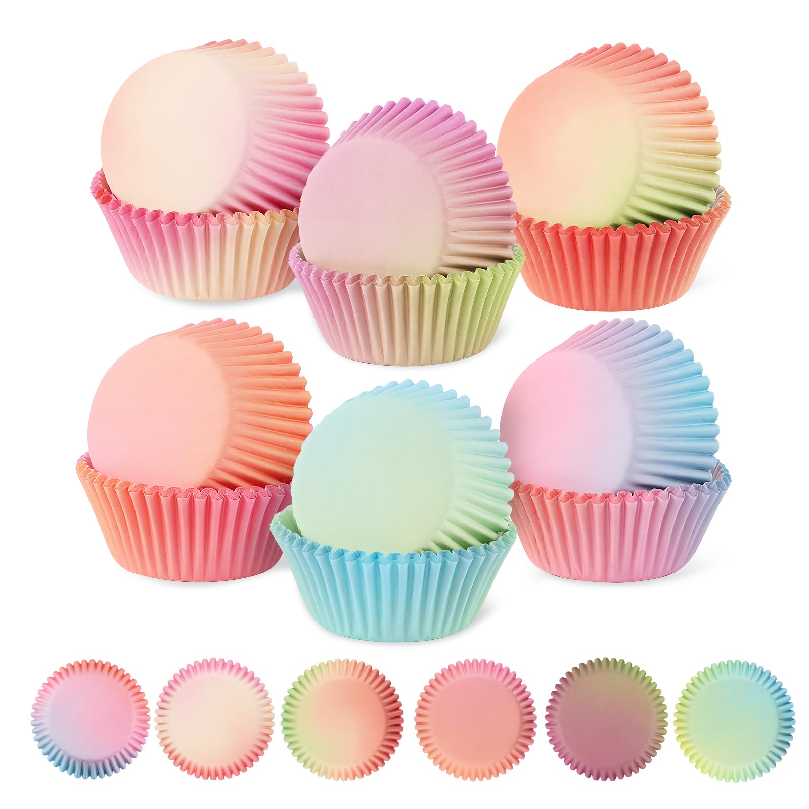 50 Pièces Mini Carrés Caissettes Cupcake, 11.5x4.3x4.3 Cm Caissette