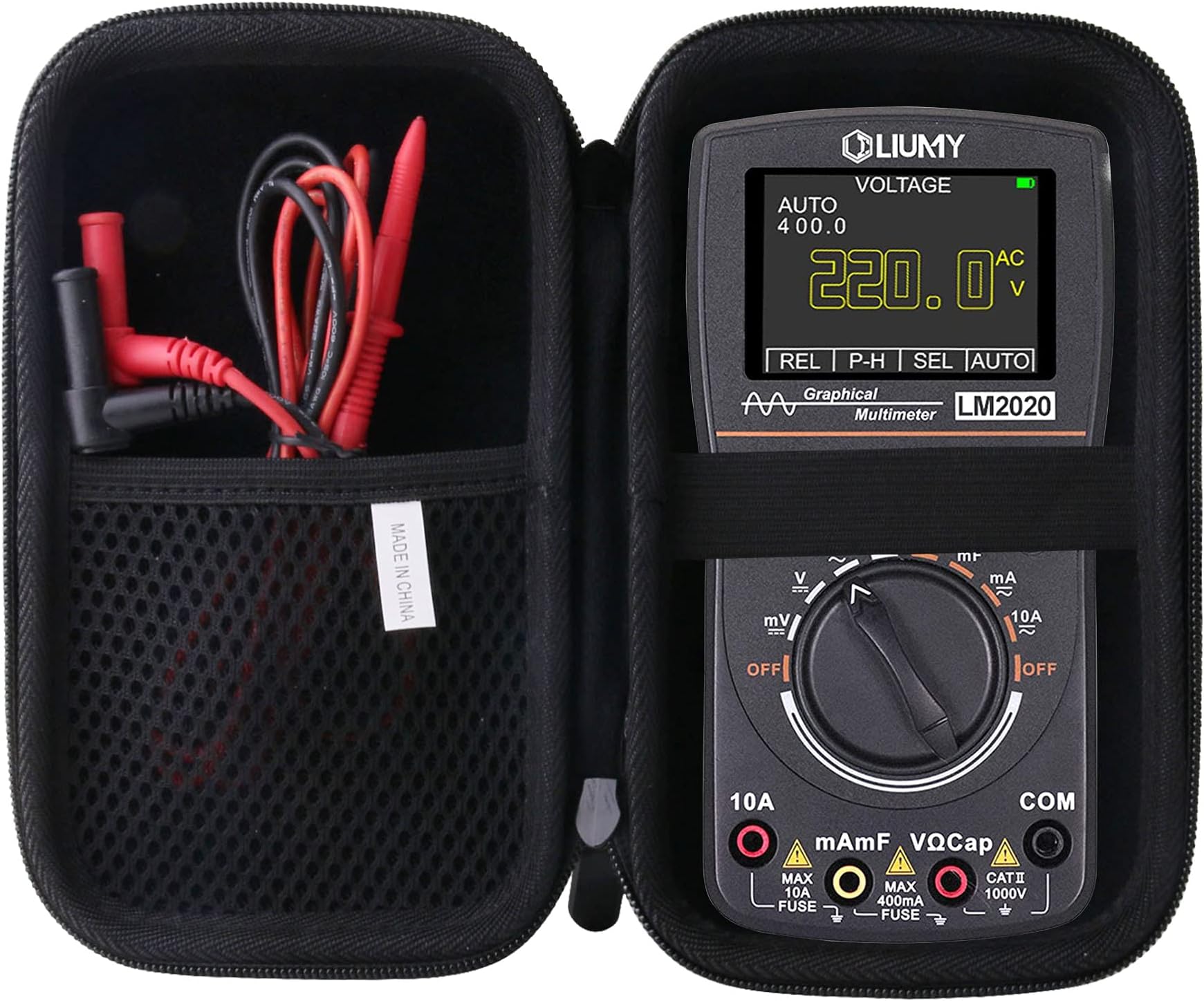 Hard EVA Dedicated Case for LIUMY Oscilloscope Multimeter.