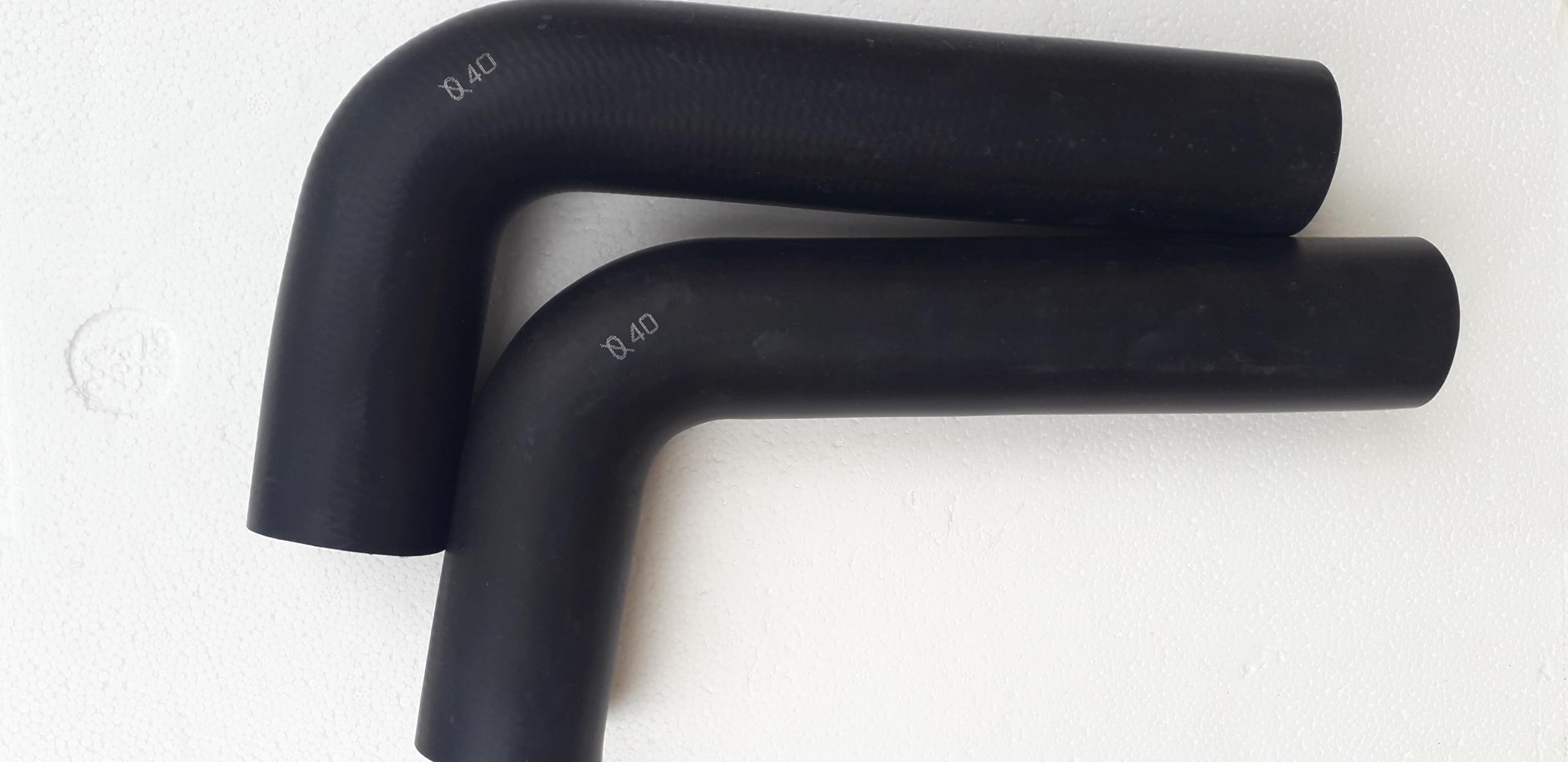 Tuyau Caoutchouc EPDM 10x16 Mm - 1 Mètre Avec 2 Colliers De Serrage - Pour Circuit Refroidissement/eau Chaude -40°C à +120°C