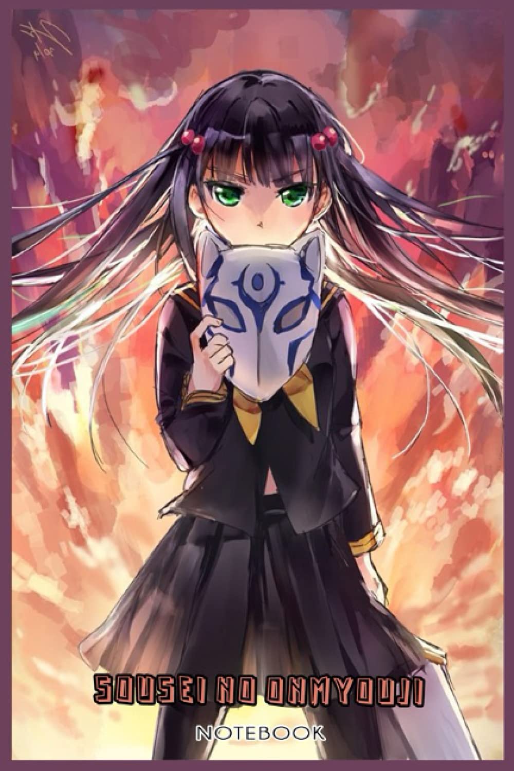 Sousei no Onmyouji: NOTEBOOK FOR ANIME FANS ( 6 x 9 ) 120 PAGES - GIFT IDEAS