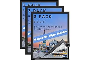 Magnetic Door Sign Frame Holder 8.5x11