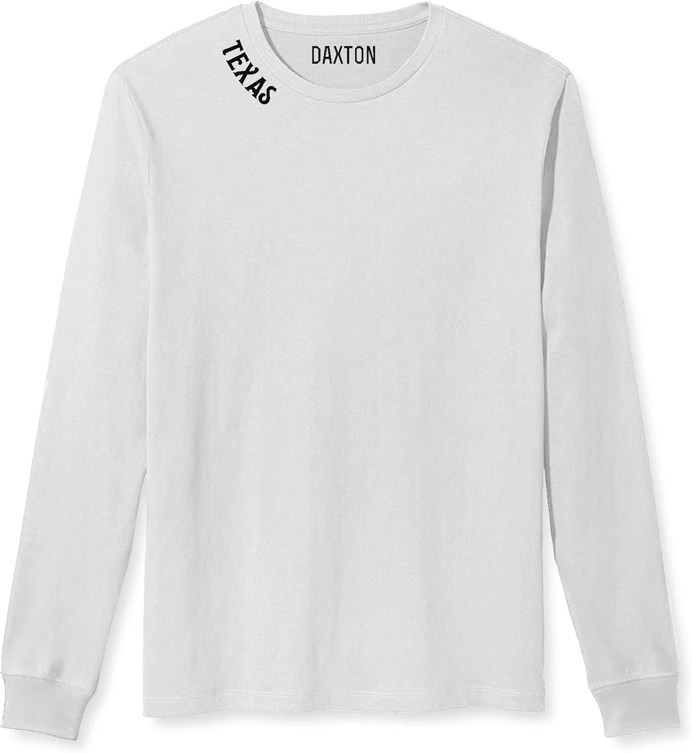 Daxton Premium Dallas Men Long Sleeves T Shirt Ultra Soft Medium Weight Cotton