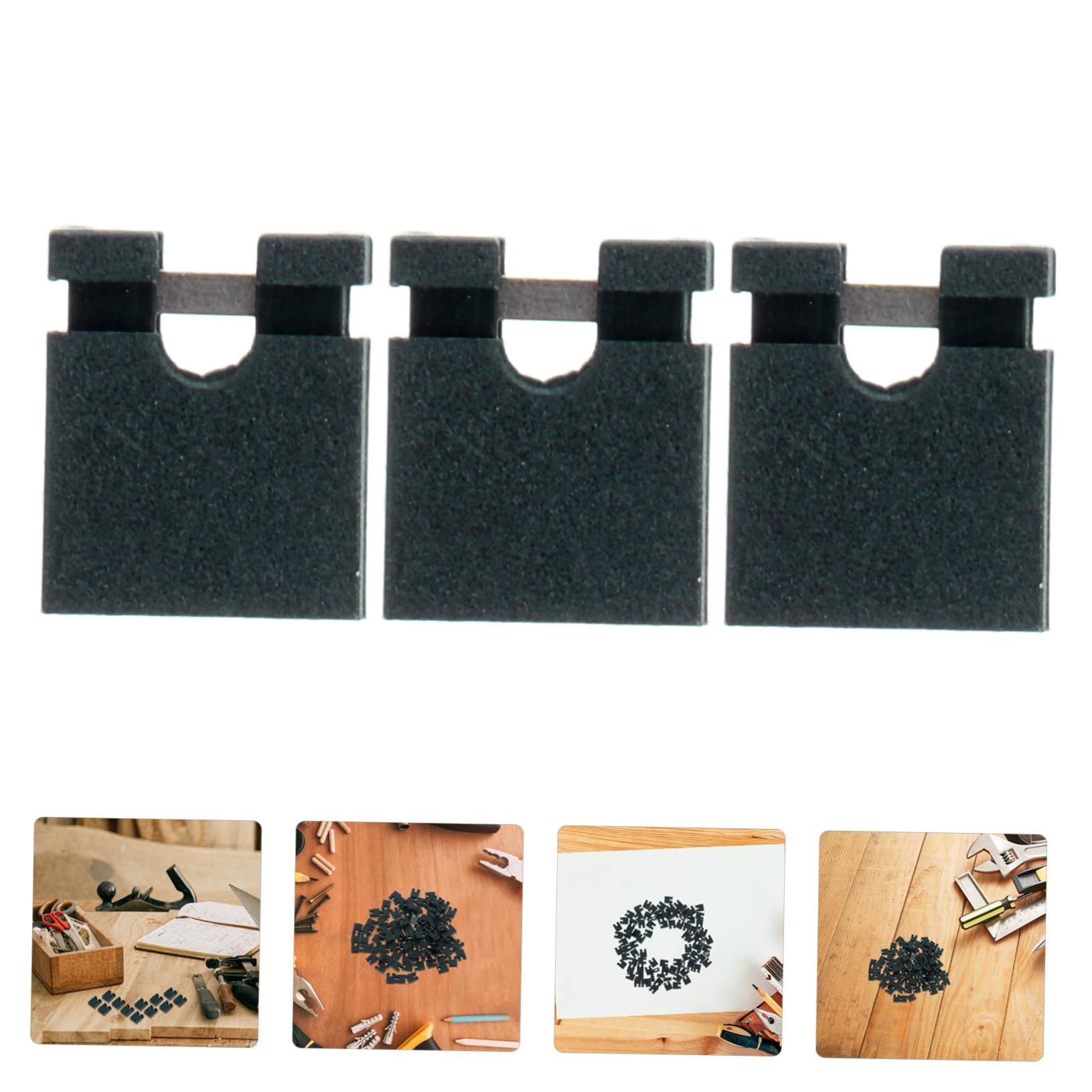 STOBAZA 100 Pièces Capuchons De Pontets Noirs Pour Shunts De Circuit Imprimé Connexion De Court-circuit Pour Projets De Bricolage Et Électronique