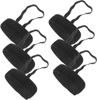 Referee Wristband Black Down Indicator for Soccer Matches 6 Pack