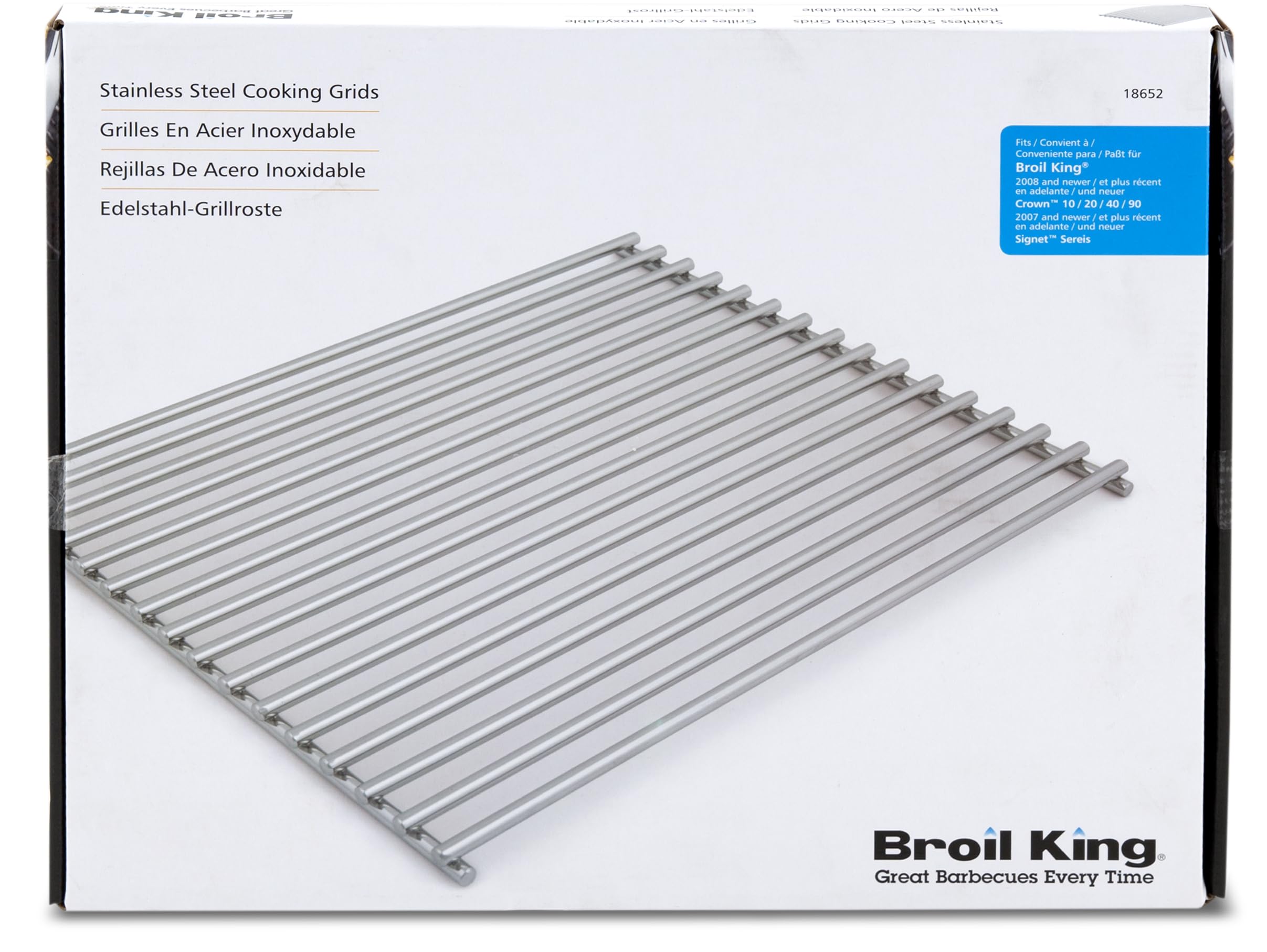 Broil King Acciaio Inox Griglia a Gas Serie Signet Crown