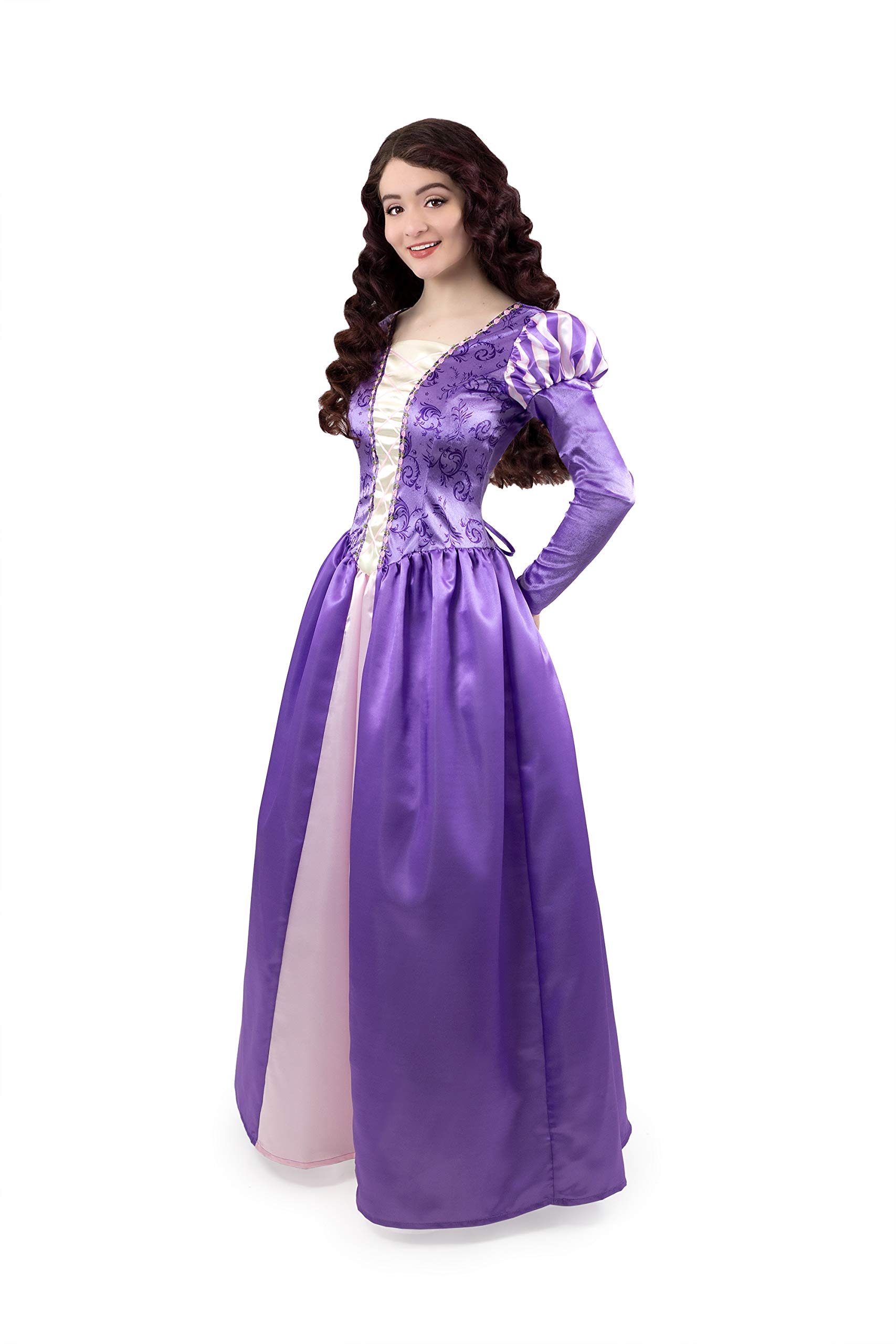 Little Adventures Enchanted Rapunzel Dress-Up Costume for Adult Women
