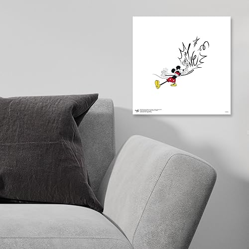 Miniatura 3 de Trends International Gallery Pops Disney Mickey and Friends - Póster de pared de Mickey Mouse Don't Wall, 12.00 x 12.00 pulgadas, versión sin marco