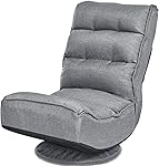 Giantex Fauteuil de Sol Pliable Pivotant à 360 °