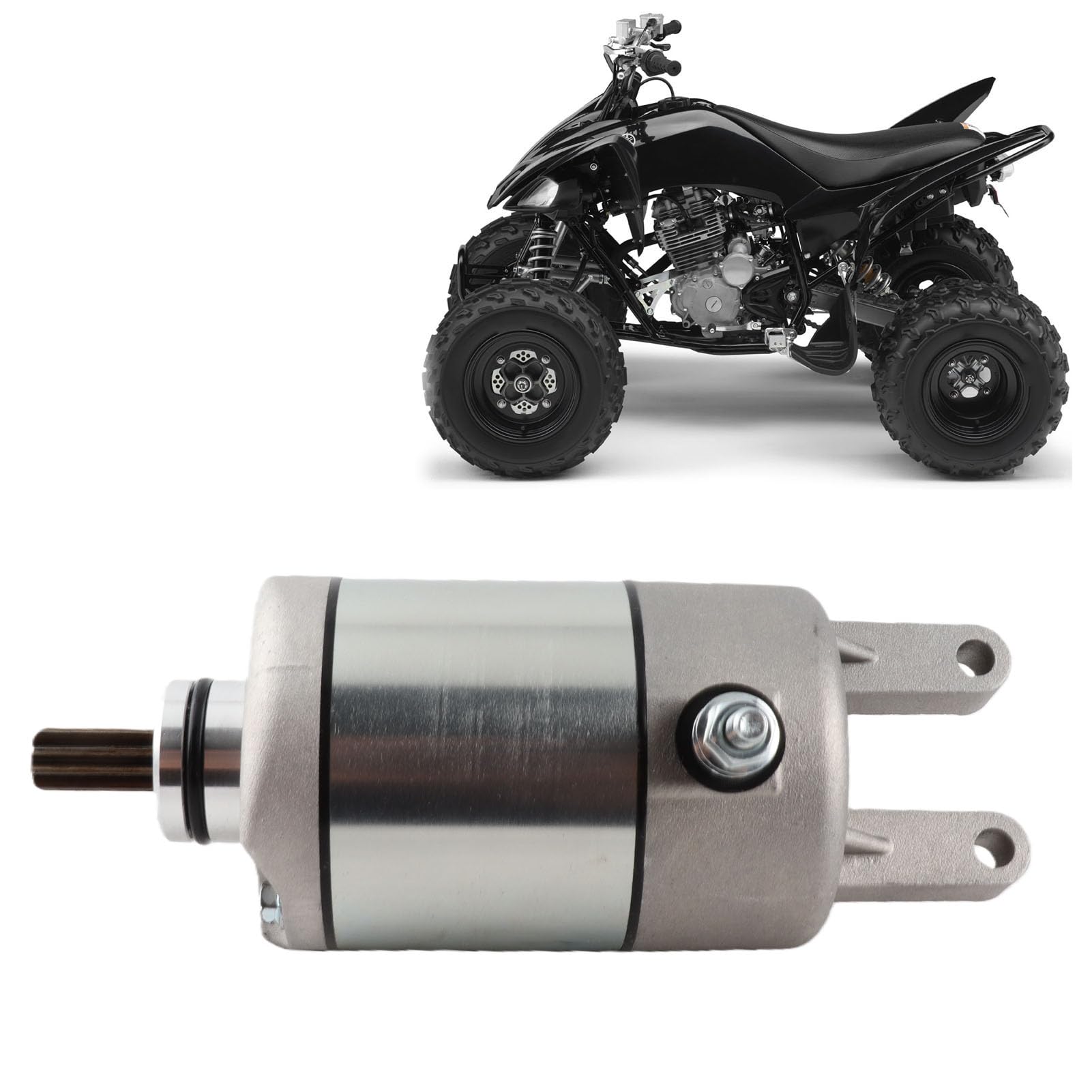 Démarreur à 9 Dents 9T en Alliage Métallique pour GY6 Quad Dirt Bike ATV Scooter