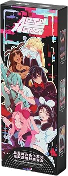 Alien Stage Rabbit Series Blind Box Ticket Bookmark, Officially Licensed Anime ALNST Merch with Bonus Black PVC Disc Whole Set, Contains All of 6 Characters