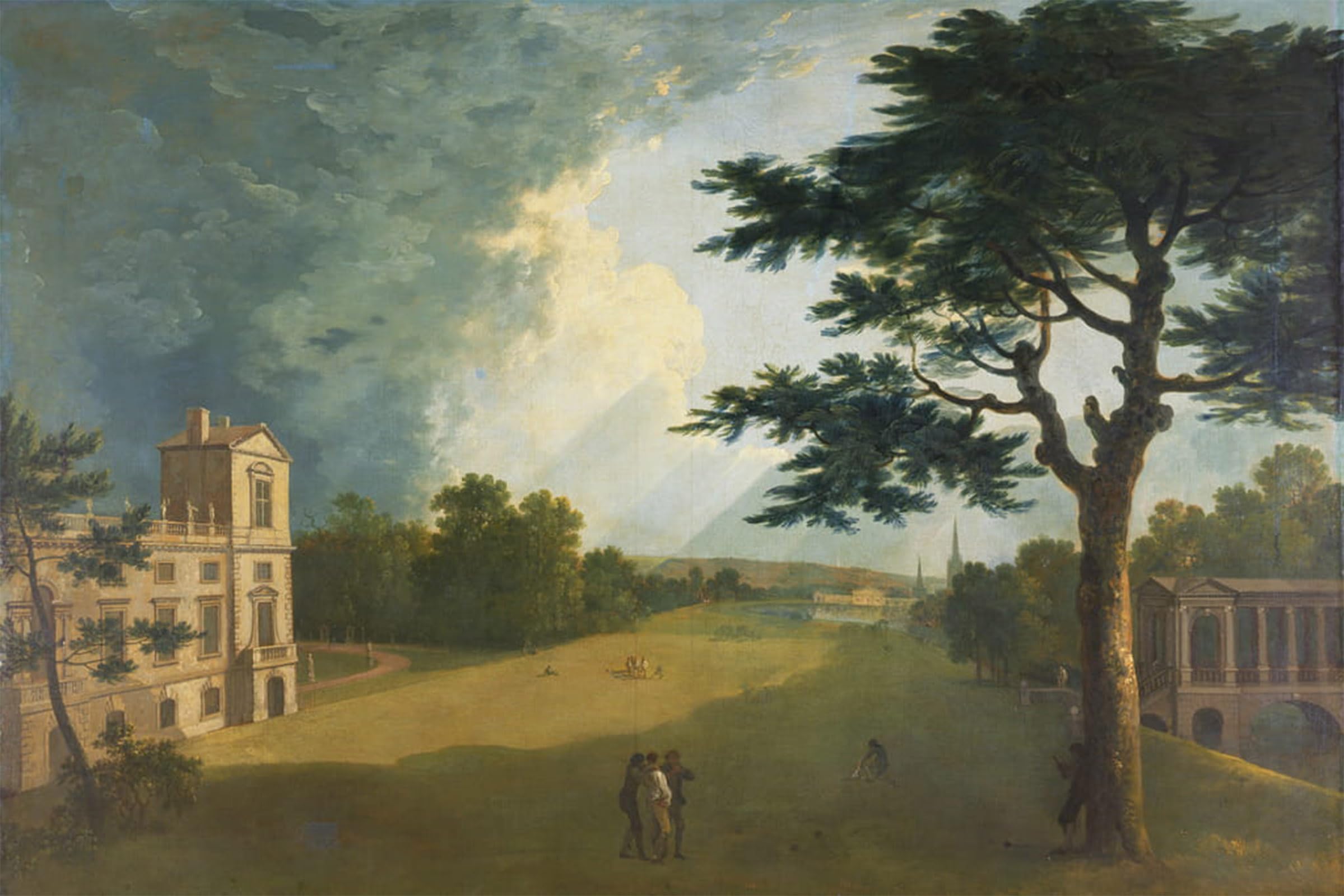 Cuadro en lienzo Wilton House de alta fidelidad cromática 60x90cm 5
