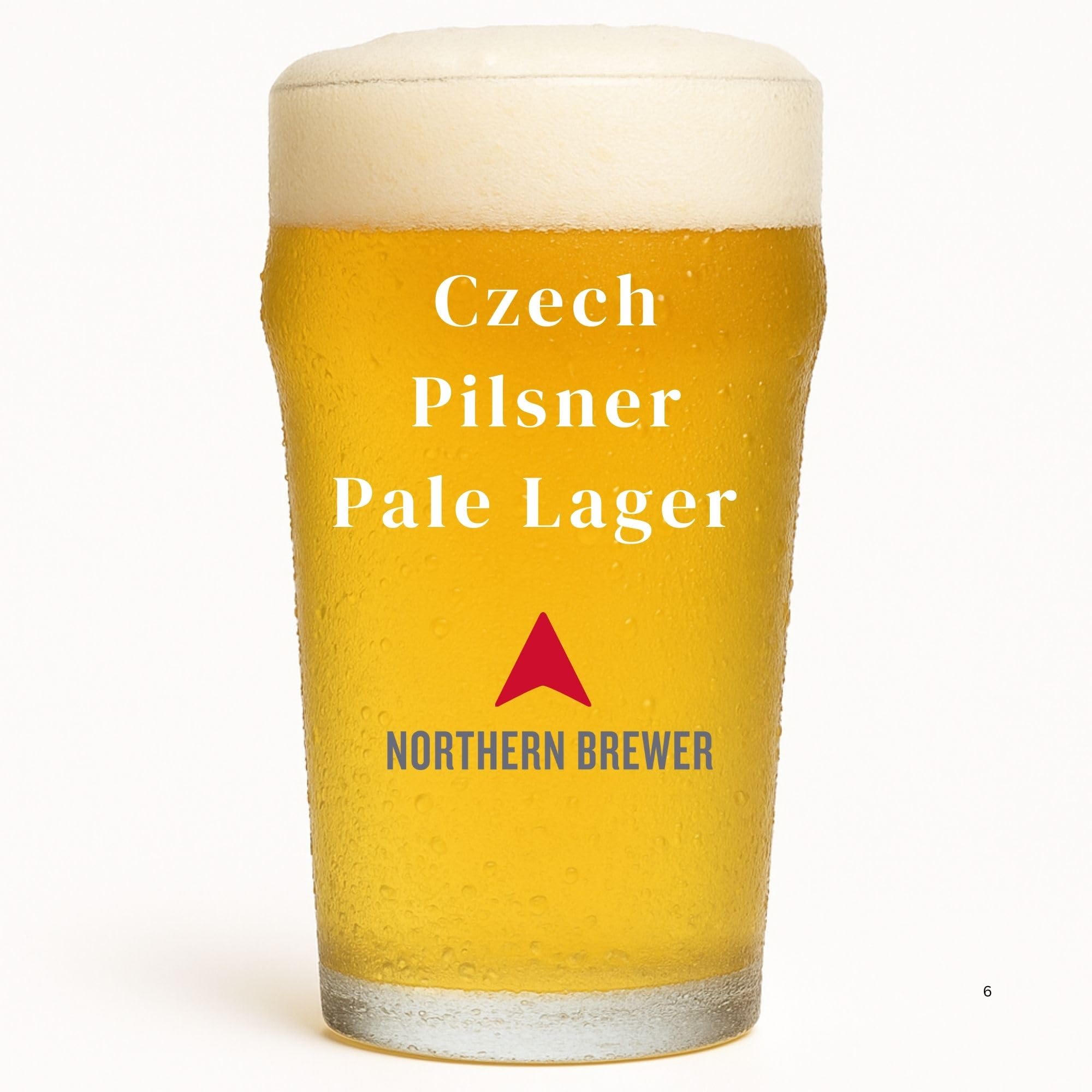 Northern Brewer - Czech Pilsner Pale Lager Beer Extract Recipe Kit - Makes 5 Gallons