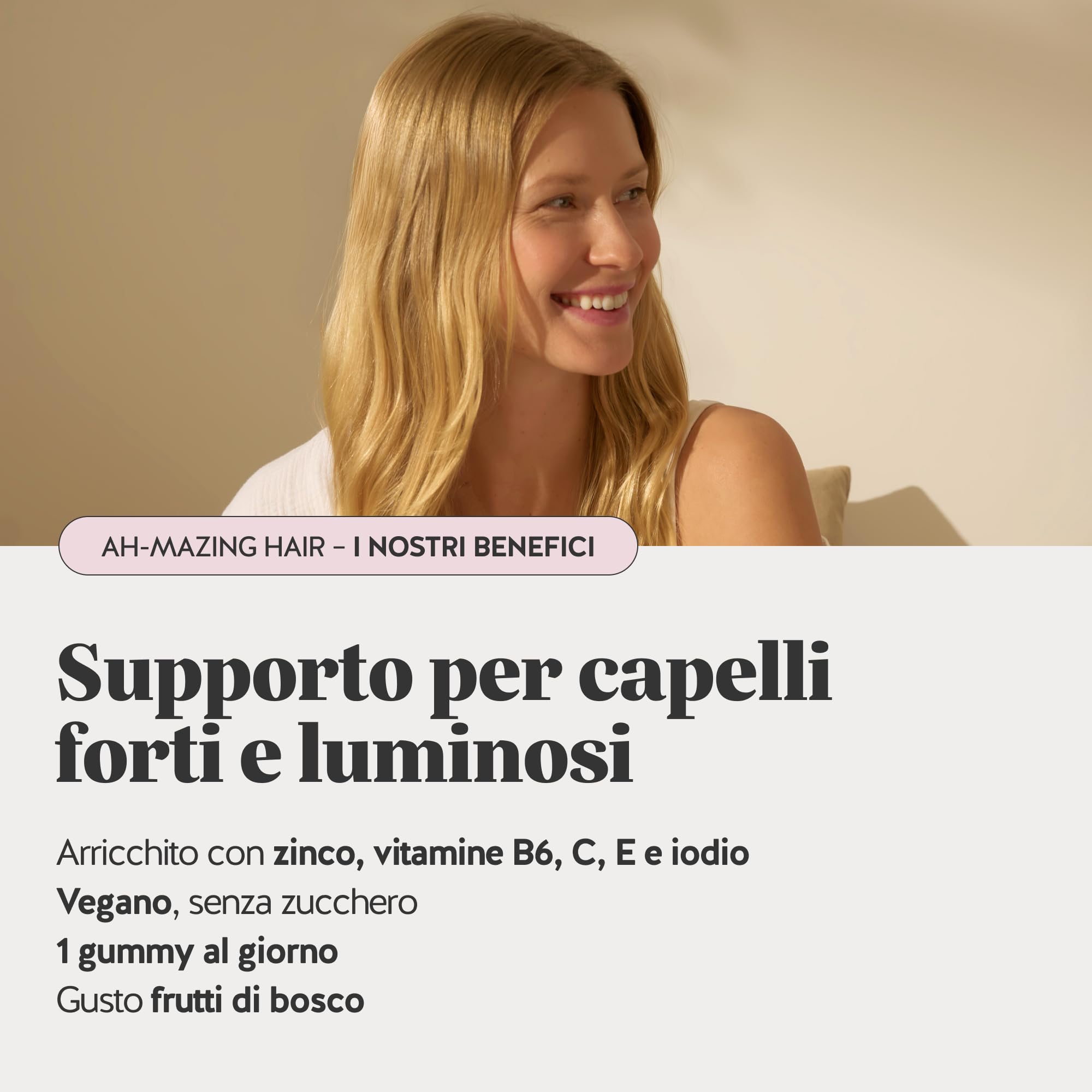 Bears with Benefits - Pack Trio Benessere Capelli & Immunità - 3x30 pezzi | Pack Trio Biotina, Complesso Multivitaminico & Vitamine D3 K2 - Senza Zuccheri