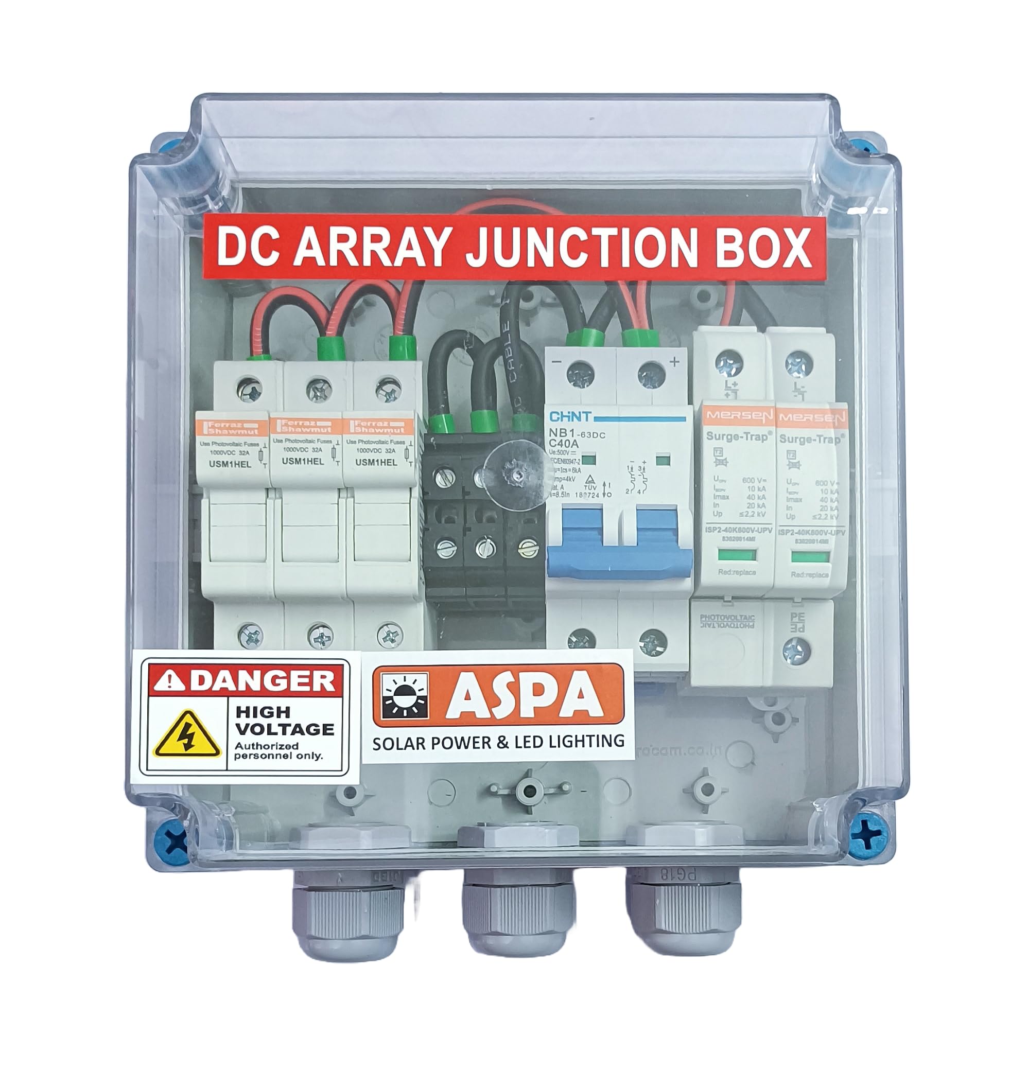 ASPA Solar DCDB 3 in 1 out 500V 50A MCB 600V SPD AJB DC Array Junction Distribution Box (B0BKY6ZXN8) Amazon Price History, Amazon Price Tracker