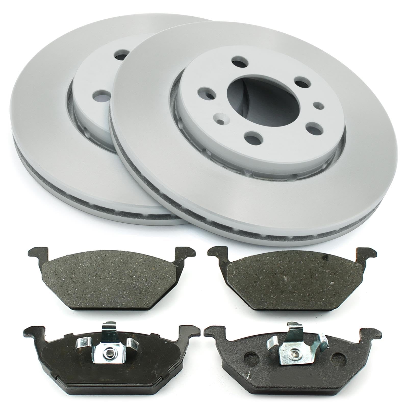 NB PARTS Bremsen vorne 256mm passend für Audi A1 A3 Seat Ibiza 5 Skoda Fabia Octavia VW Golf 4