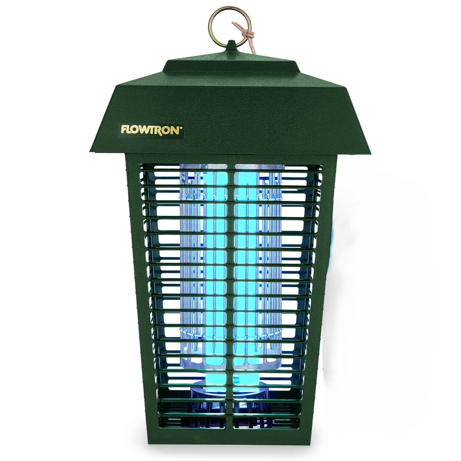 Flowtron Electric Bug Zapper, 1 Acre Outdoor, 40W UV, 5600V Zap, Green