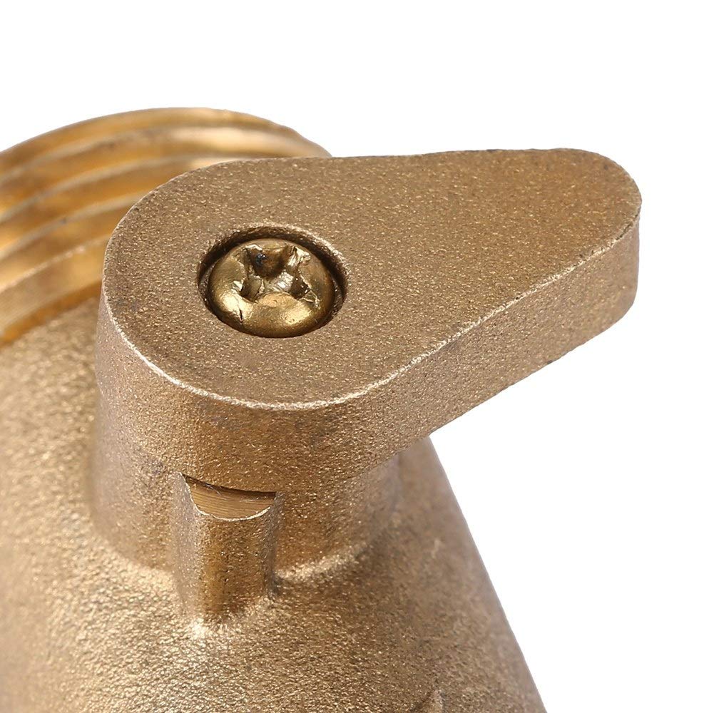 Connettori Per Rubinetto Per Tubo Flessibile Con Valvola Di Sdoppiamento A 2 Vie In Ottone Da 3 4 Di Pollice Per Irrigazione Da Giardino 94206266