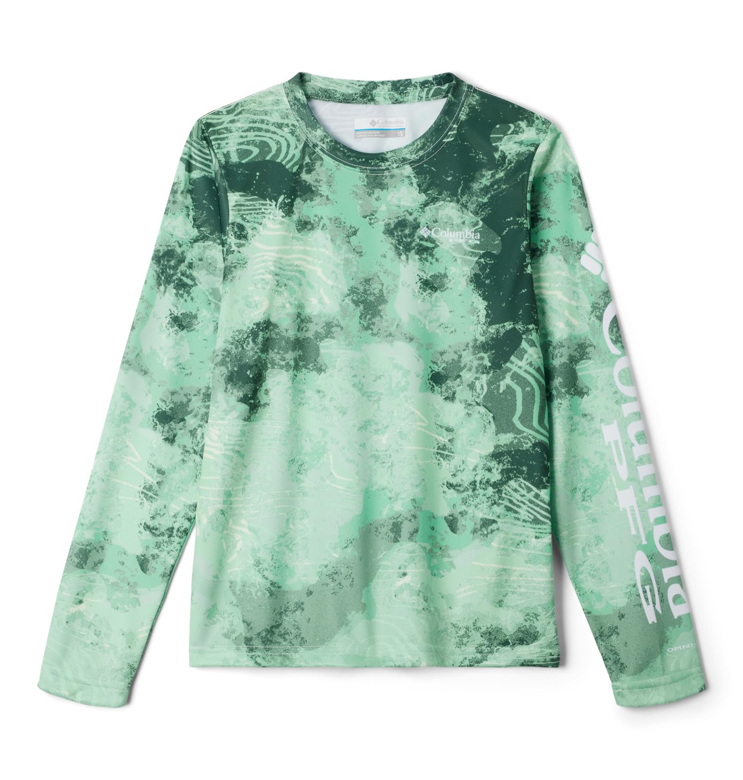 Columbia Youth Boys PFG Terminal Tackle Long Sleeve Sun Protection Shirt