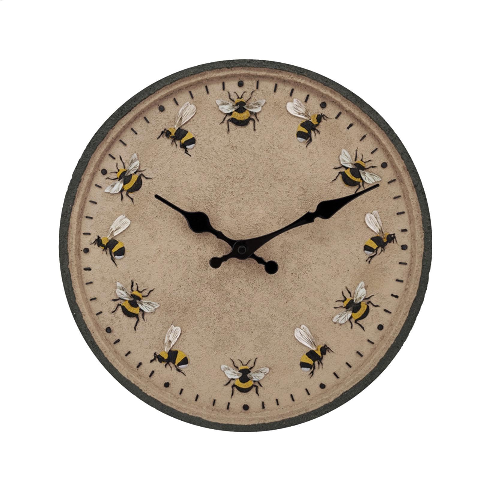 Horloge murale 30 cm sans tic-tac silencieuse pour salon et bureau