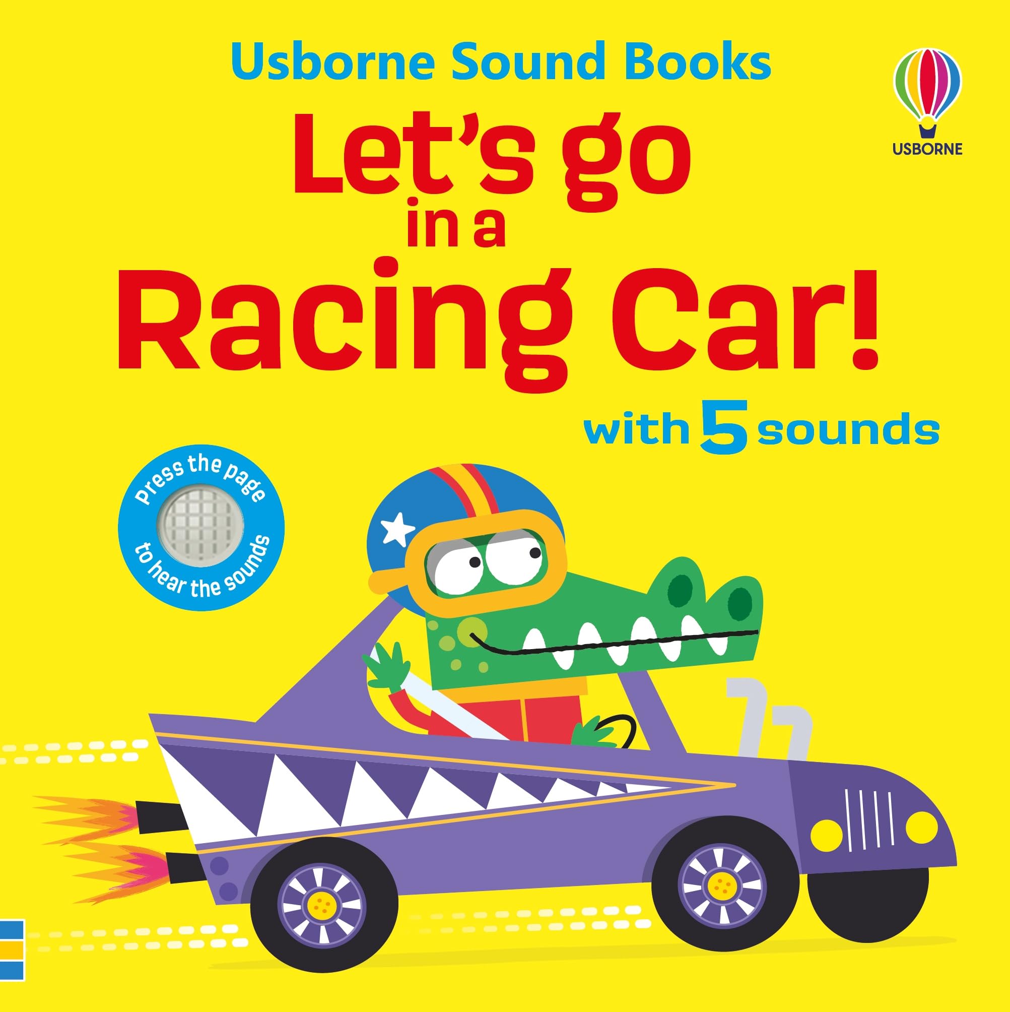 Let's go in a Racing Car! (Let's Go Sounds): Amazon.co.uk: Taplin