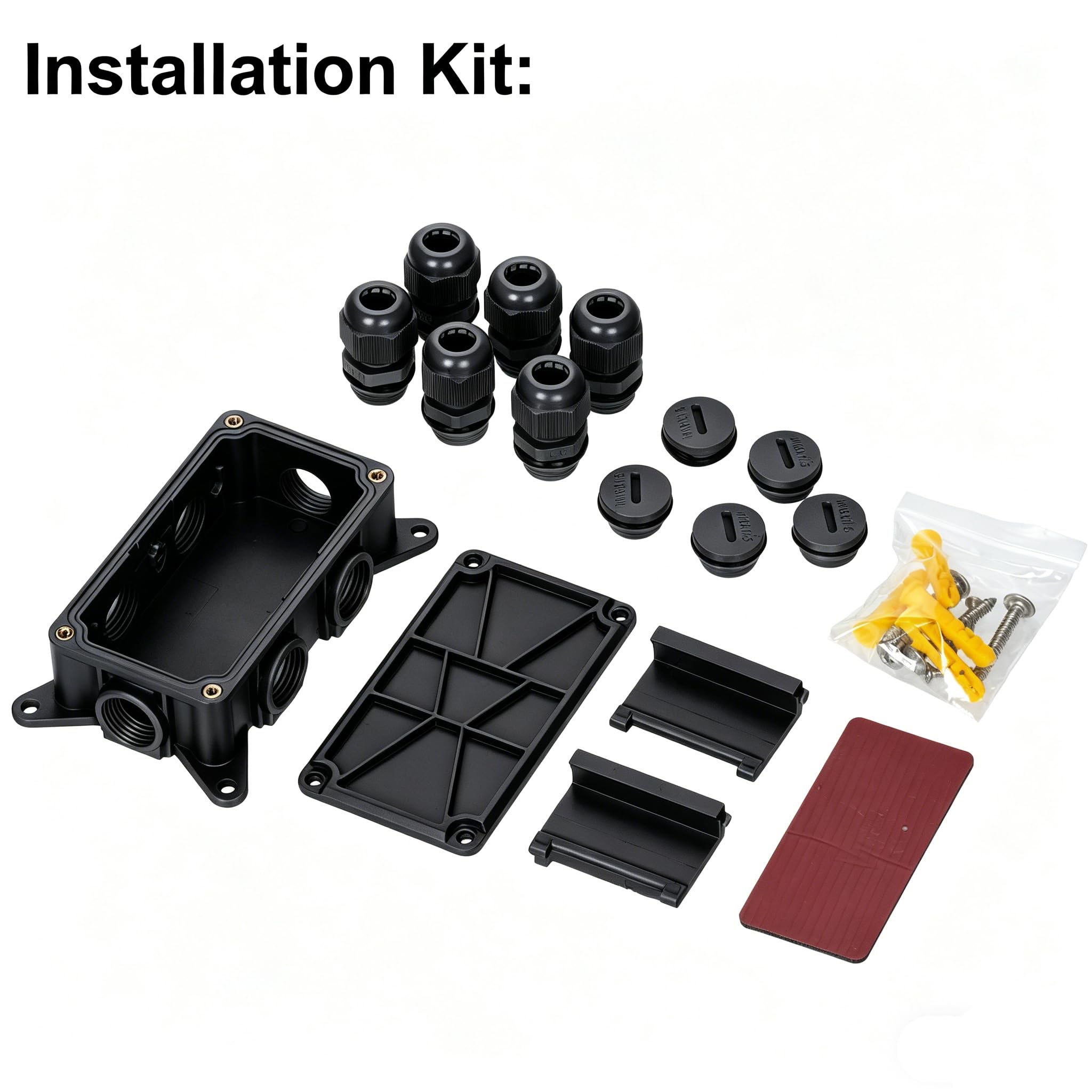 Waterproof Junction Box for WAGO Nuts - Outdoor Electrical Enclosure -7 Waterproof Junction Box for WAGO Nuts - Outdoor Electrical Enclosure -7