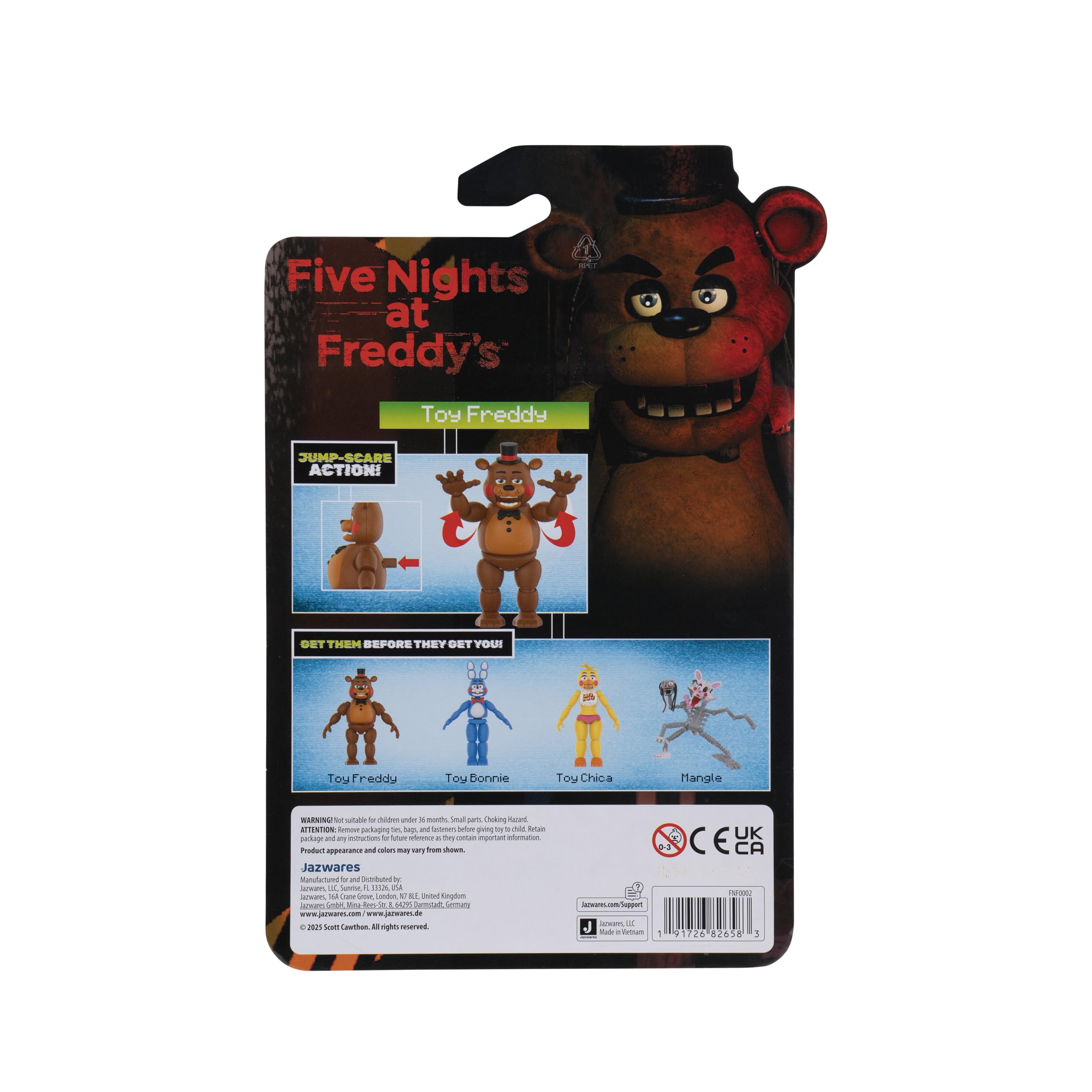 Amazon.co.jp: Five Nights at Freddy's Toy Freddy - 5インチ 連結